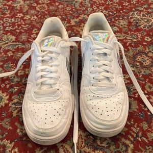 Nike Court Vision Low Iridescent Sneakers